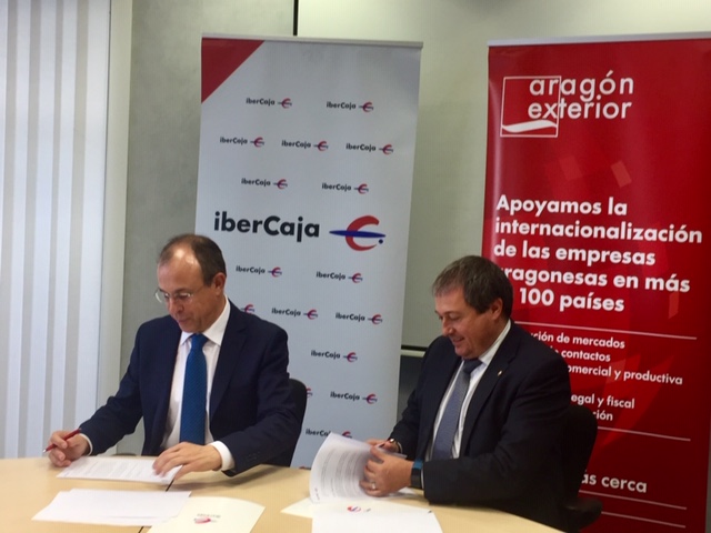 Aragón Exterior e Ibercaja renuevan su compromiso para la organización de los Desayunos Arex Network