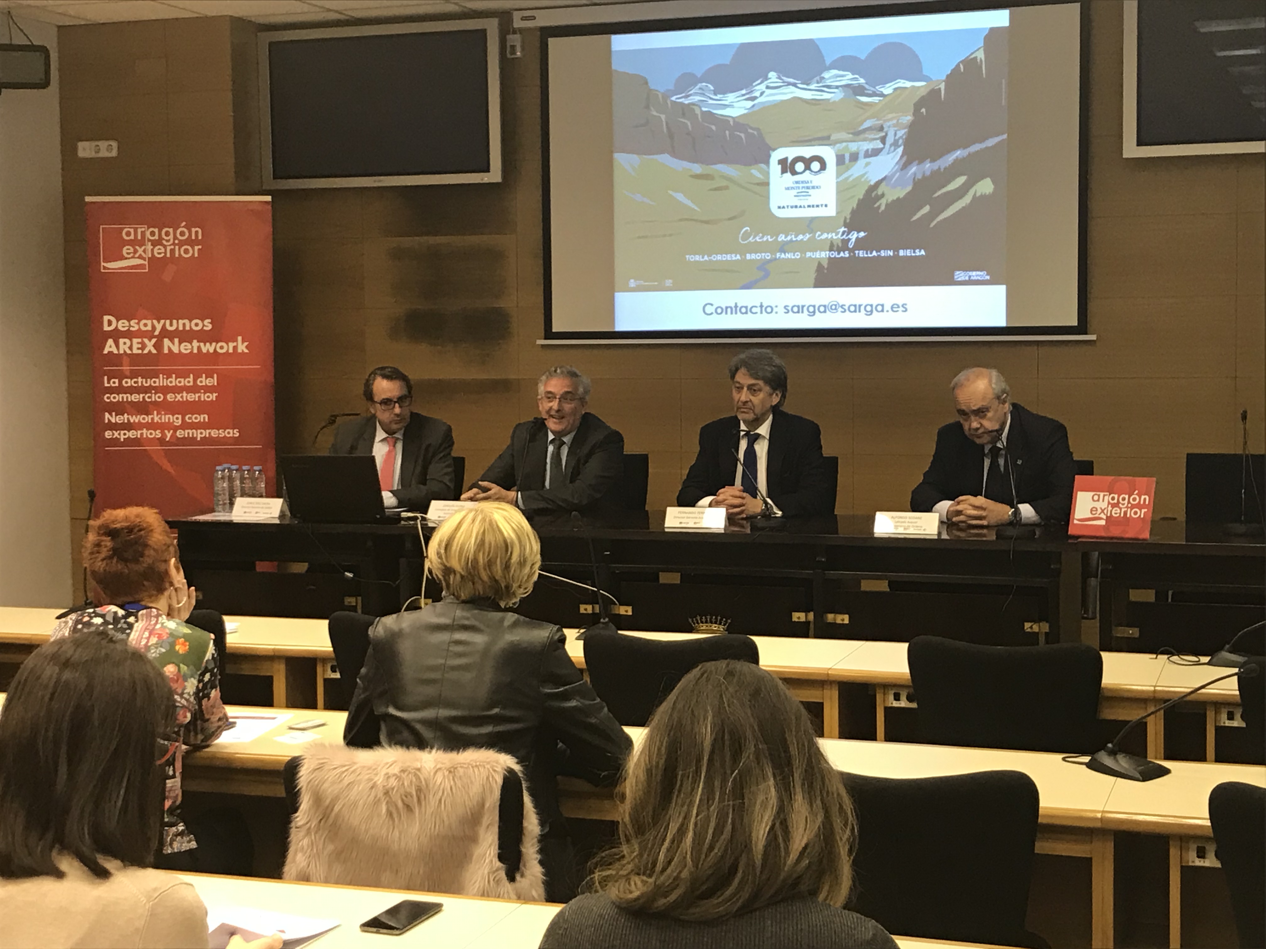 En este momento estás viendo Las empresas aragonesas con proyección internacional se interesan por el Centenario de Ordesa y Monte Perdido