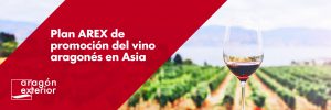 Lee más sobre el artículo Convocatoria Programa de promoción del vino aragonés en Asia 2019