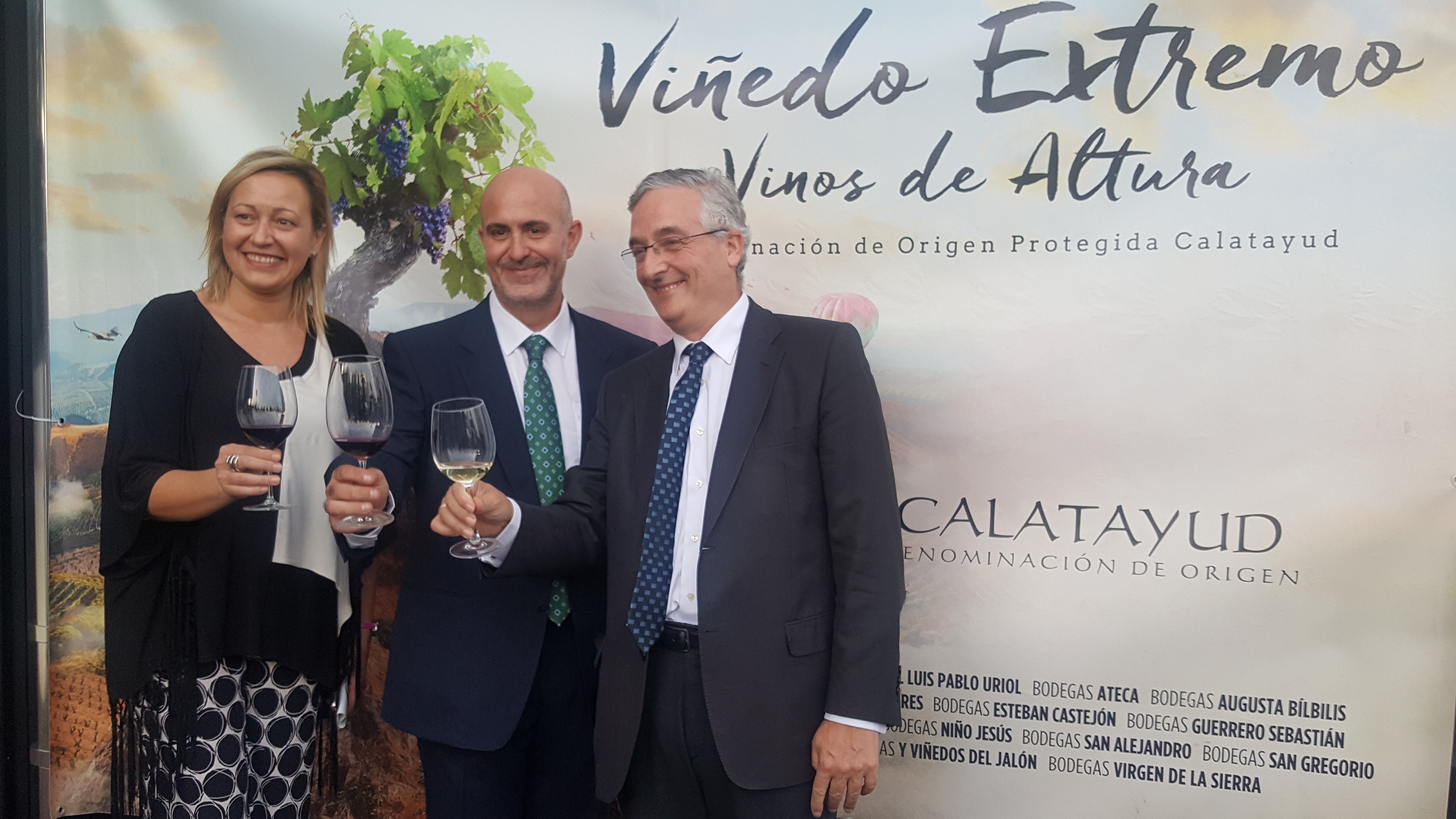 La DOP Calatayud premia a Aragón Exterior por su difusión internacional de los vinos aragoneses
