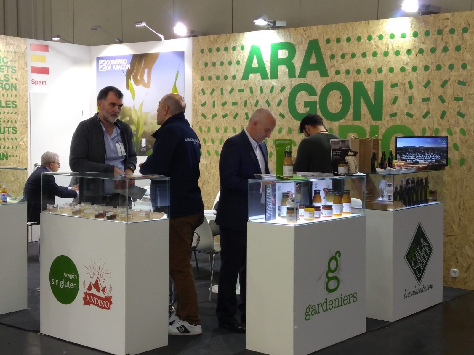 Lee más sobre el artículo Aragón exhibe el potencial de sus alimentos ecológicos en Biofach, la feria internacional más importante del sector