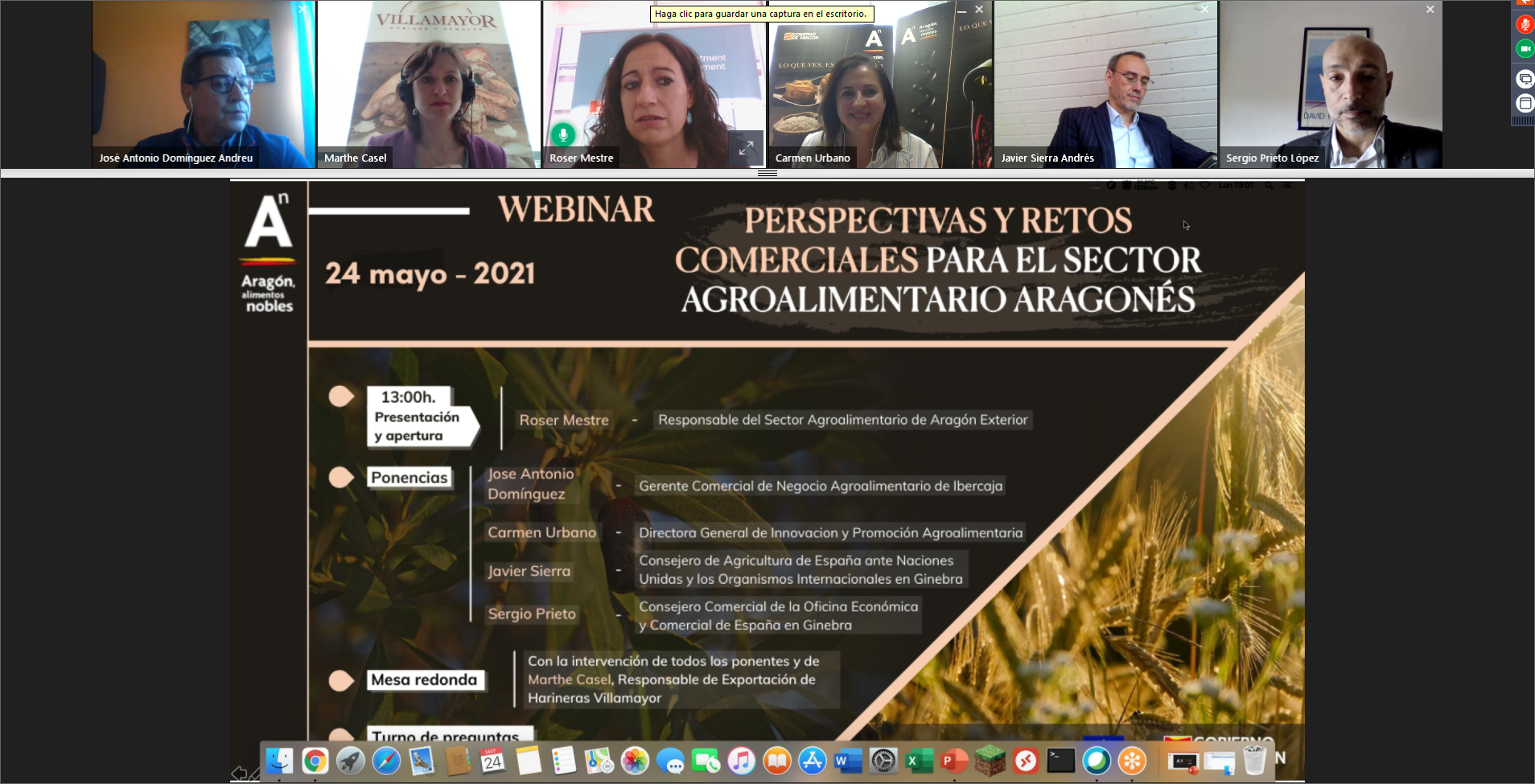 80 empresas debaten sobre los principales retos comerciales del sector agroalimentario aragonés