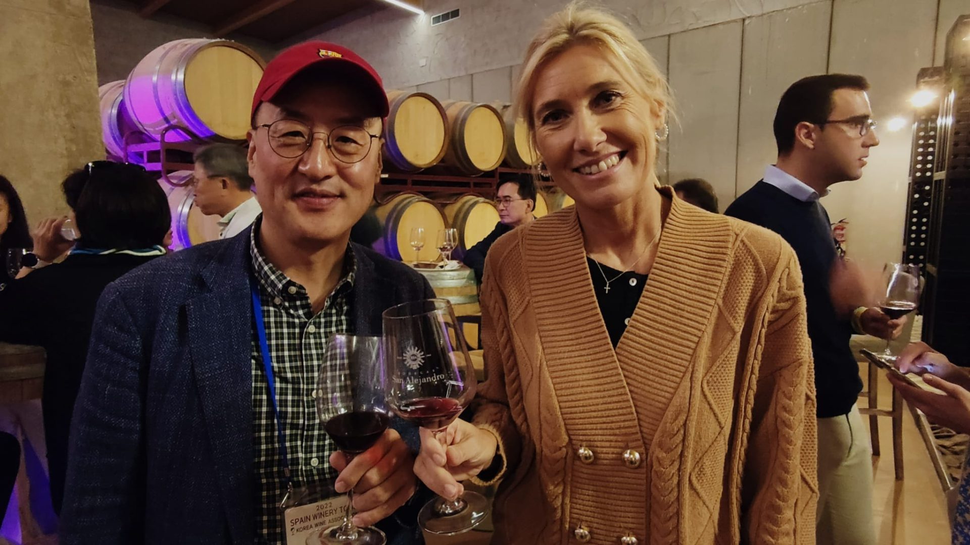 Lee más sobre el artículo Una delegación de la Korean Wine Association visita bodegas aragonesas