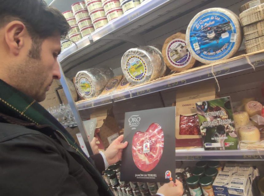 En este momento estás viendo Aragón Exterior lleva los productos agroalimentarios aragoneses a Londres y Gales