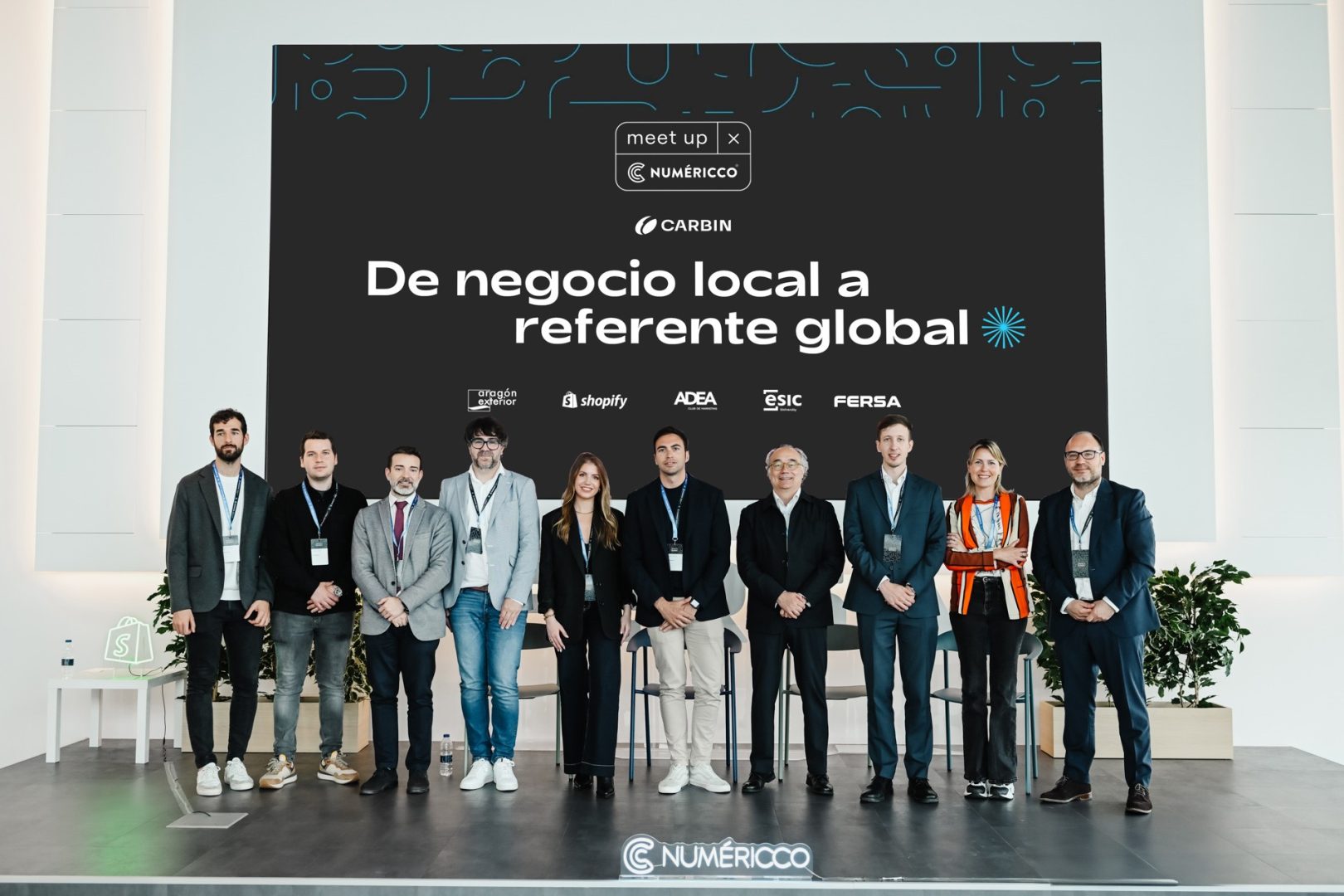 Lee más sobre el artículo Carbin, protagonista del último Meet up de Numéricco y AREX: una historia de internacionalización con raíces aragonesas