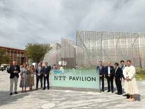 Lee más sobre el artículo La delegación aragonesa en Japón explora la conectividad del futuro en el pabellón NTT Data de Osaka