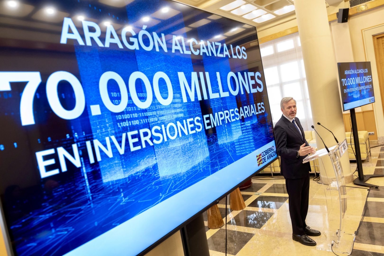 Lee más sobre el artículo Aragón alcanza los 70.000 millones de euros en inversiones empresariales desde el inicio de la legislatura