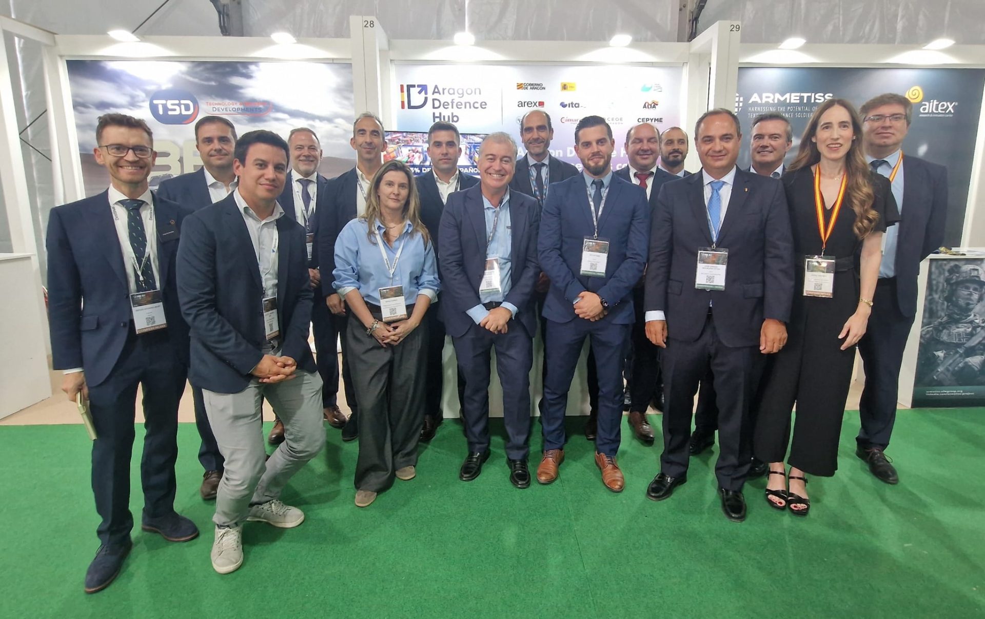 En este momento estás viendo Catorce empresas aragonesas presentan sus capacidades industriales en el Foro 2E+I Ejército 35 en Toledo bajo el paraguas del Hub de Defensa de Aragón